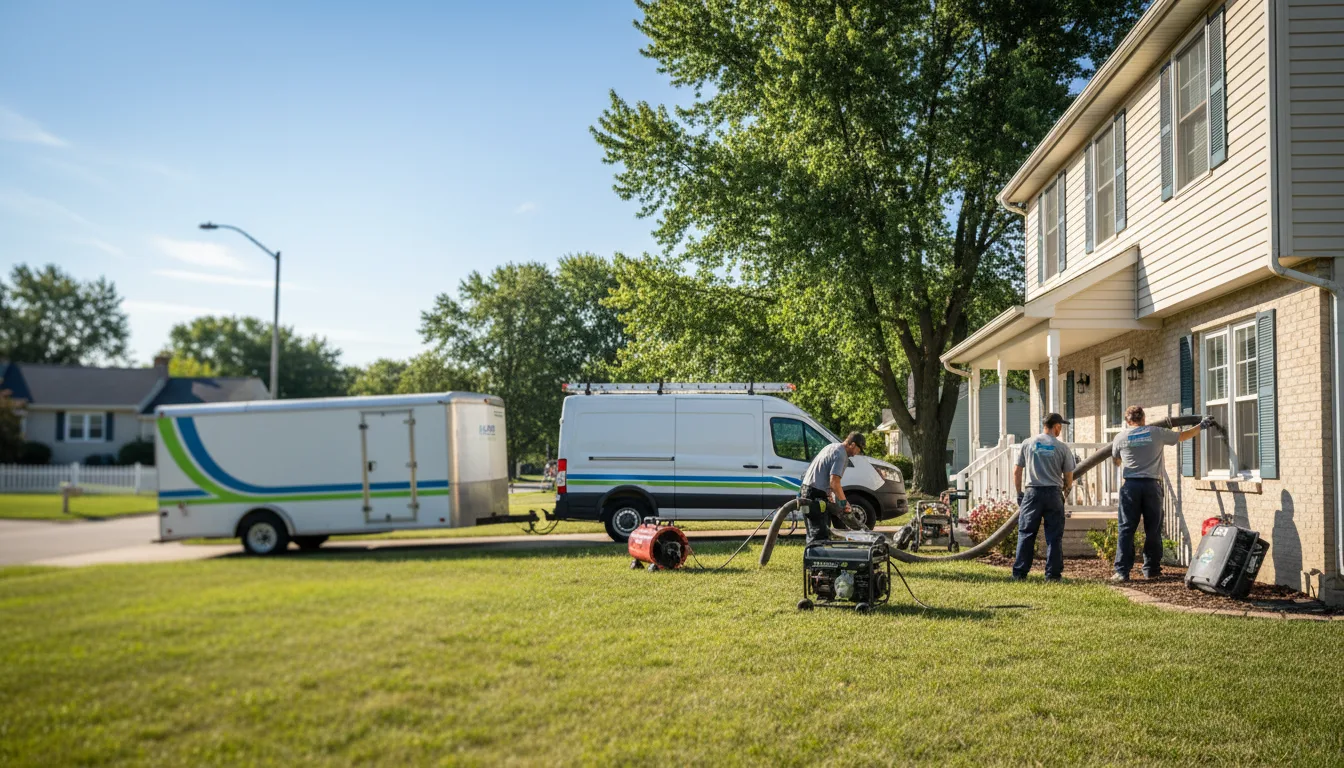 Flooded Basement Restoration And Cleanup With Repair in David City, NE near me